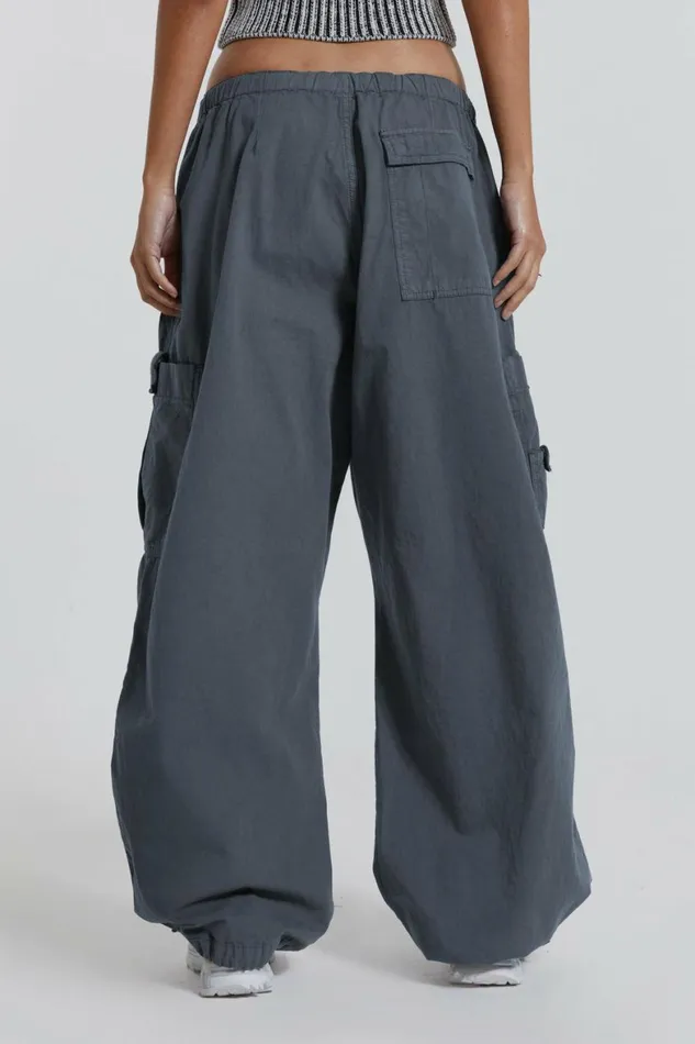 Vintage Grey Parachute Cargo Pants Grey Women Jaded London Parachute Pants Vintage Grey Parachute Cargo Pants Grey Women Jaded London Parachute Pants
