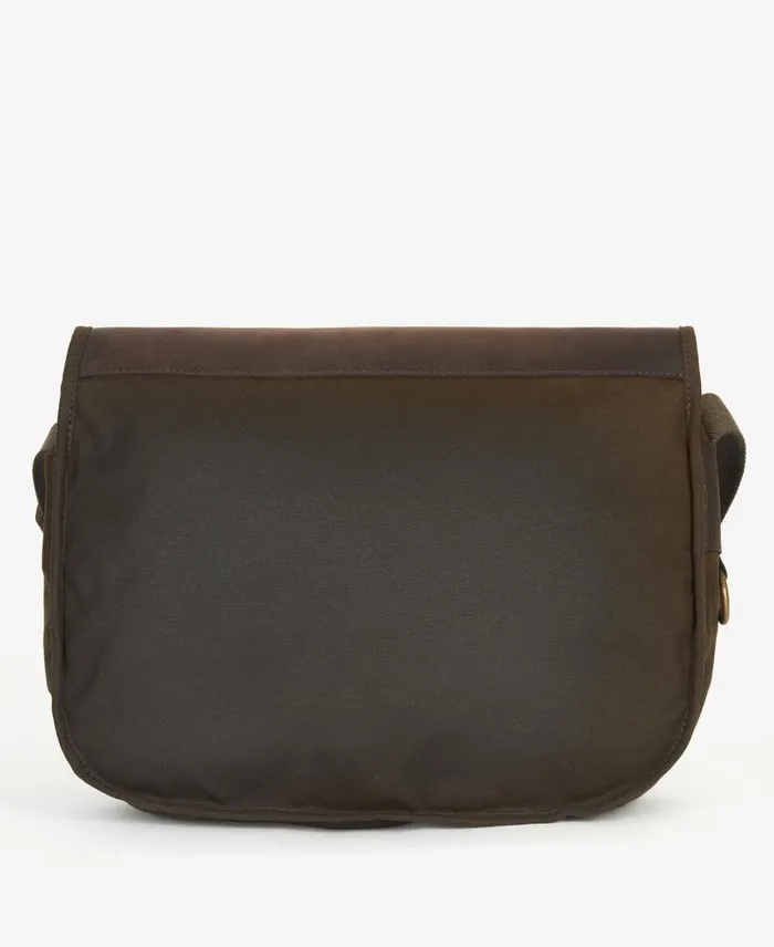 Wax Leather Tarras Bag Navy Men Barbour Bags and Luggage