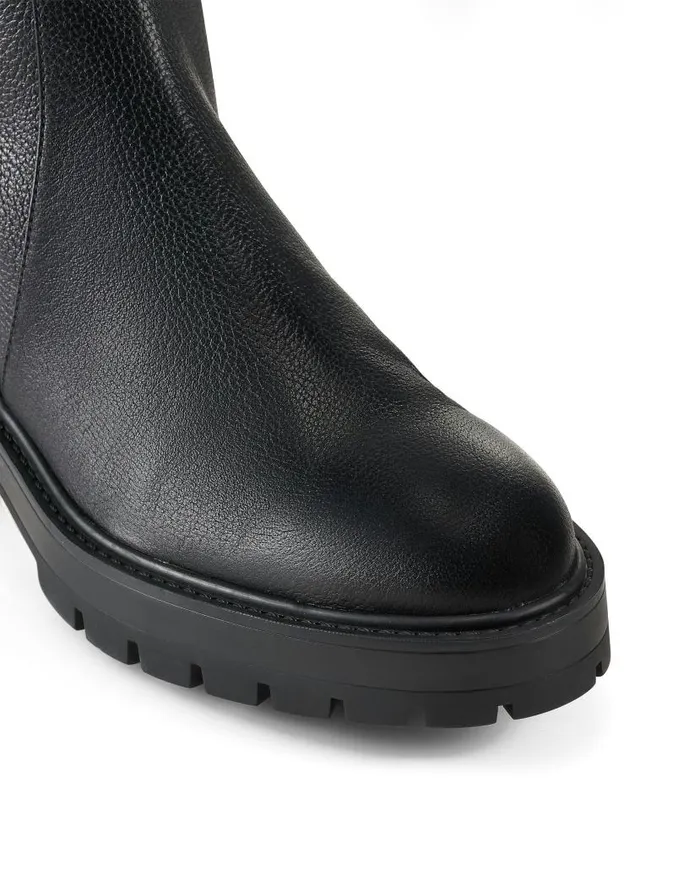Whitney Boot Flat Black Women Aquazzura Boots Whitney Boot Flat Black Women Aquazzura Boots