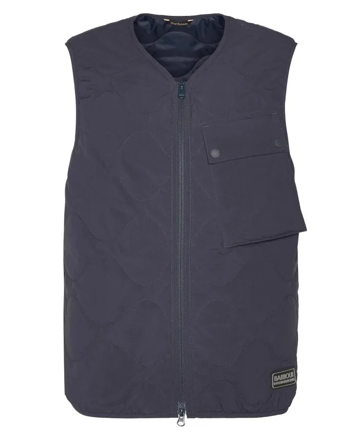 Wincham Gilet Dark Navy Men Barbour Gilets and Liners