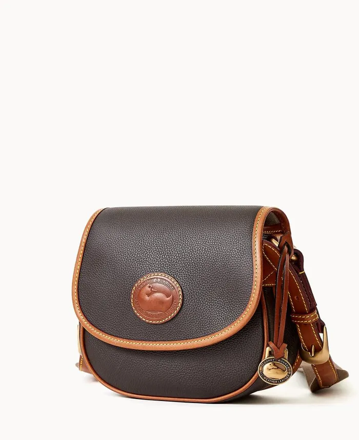 Woman All Weather Leather 30 Saddle Crossbody 20 Black Dooney and Bourke Crossbodies Woman All Weather Leather 30 Saddle Crossbody 20 Black Dooney and Bourke Crossbodies