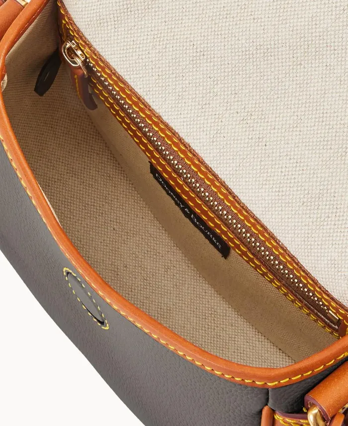 Woman All Weather Leather 30 Saddle Crossbody 20 Black Dooney and Bourke Crossbodies Woman All Weather Leather 30 Saddle Crossbody 20 Black Dooney and Bourke Crossbodies