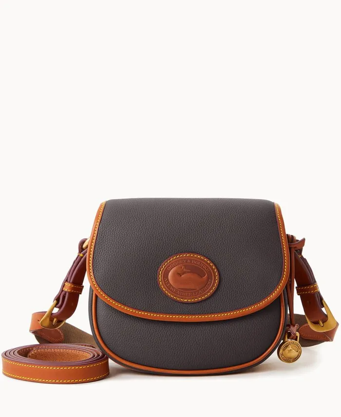 Woman All Weather Leather 30 Saddle Crossbody 20 Black Dooney and Bourke Crossbodies Woman All Weather Leather 30 Saddle Crossbody 20 Black Dooney and Bourke Crossbodies