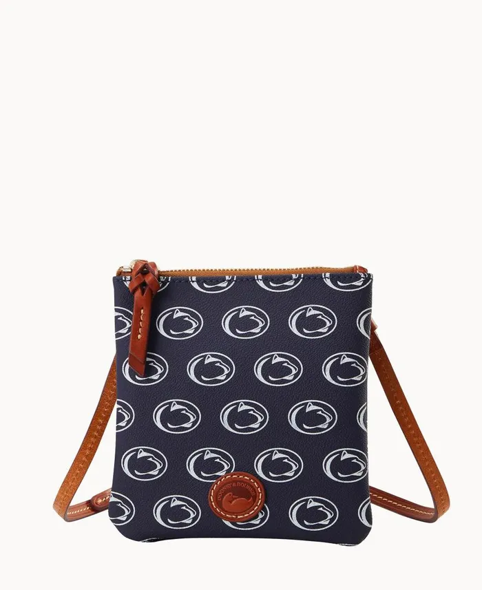 Woman Collegiate Penn State University Small North South Top Zip Crossbody Penn State Dooney and Bourke Crossbodies Woman Collegiate Penn State University Small North South Top Zip Crossbody Penn State Dooney and Bourke Crossbodies