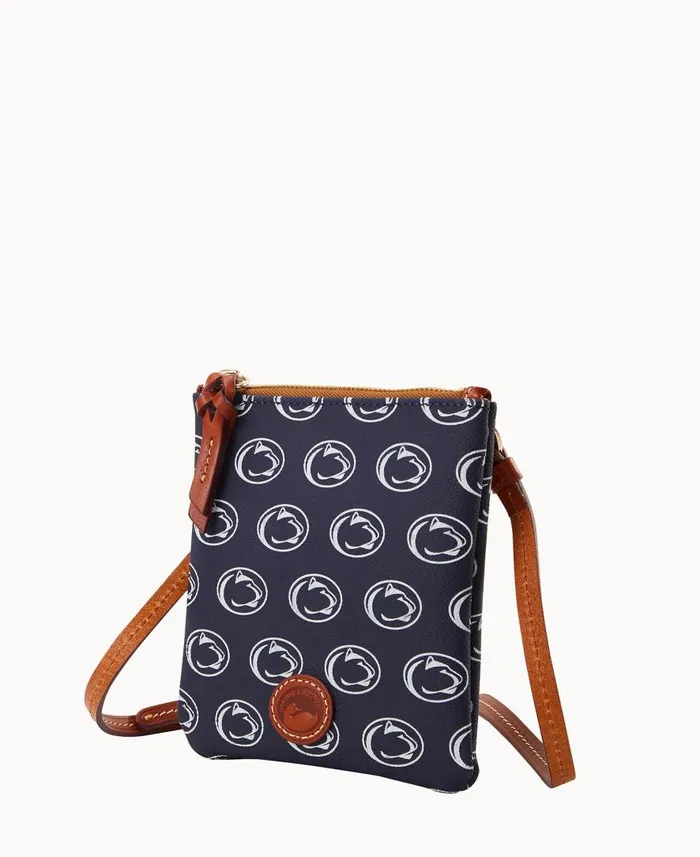 Woman Collegiate Penn State University Small North South Top Zip Crossbody Penn State Dooney and Bourke Crossbodies Woman Collegiate Penn State University Small North South Top Zip Crossbody Penn State Dooney and Bourke Crossbodies
