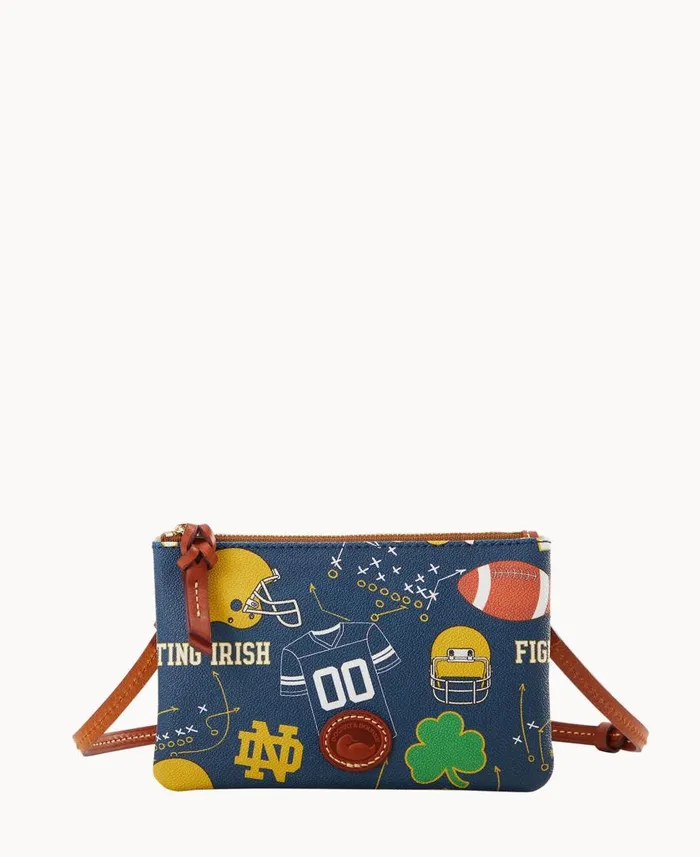 Woman Collegiate University Of Notre Dame Top Zip Crossbody University Of Notre Dame Dooney and Bourke Crossbodies Woman Collegiate University Of Notre Dame Top Zip Crossbody University Of Notre Dame Dooney and Bourke Crossbodies