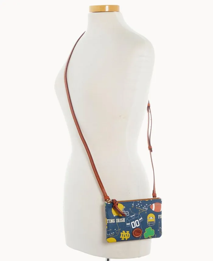 Woman Collegiate University Of Notre Dame Top Zip Crossbody University Of Notre Dame Dooney and Bourke Crossbodies Woman Collegiate University Of Notre Dame Top Zip Crossbody University Of Notre Dame Dooney and Bourke Crossbodies