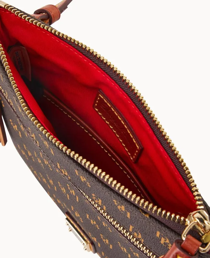 Woman Gretta Double Zip Tassel Crossbody Brown Tmoro Dooney and Bourke Crossbodies Woman Gretta Double Zip Tassel Crossbody Brown Tmoro Dooney and Bourke Crossbodies