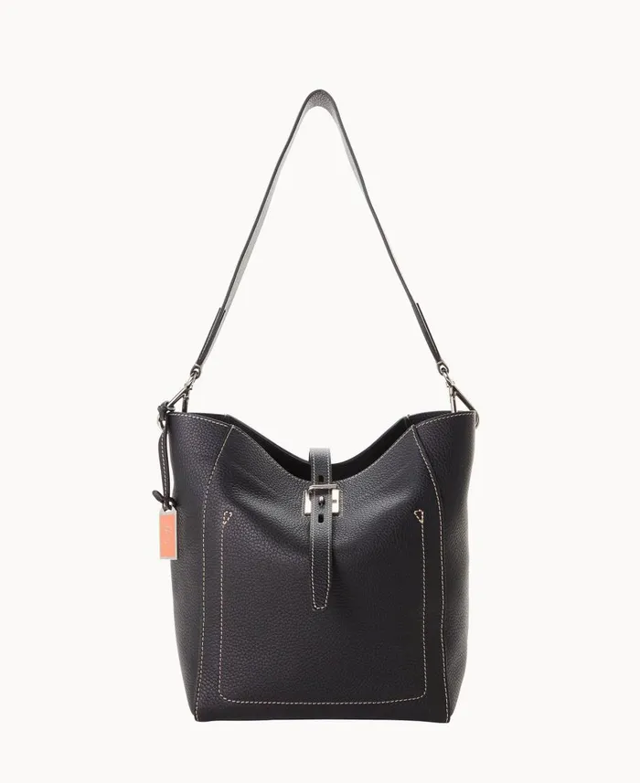 Woman Henrys Tulip Tote Black Dooney and Bourke Shoulder Bags