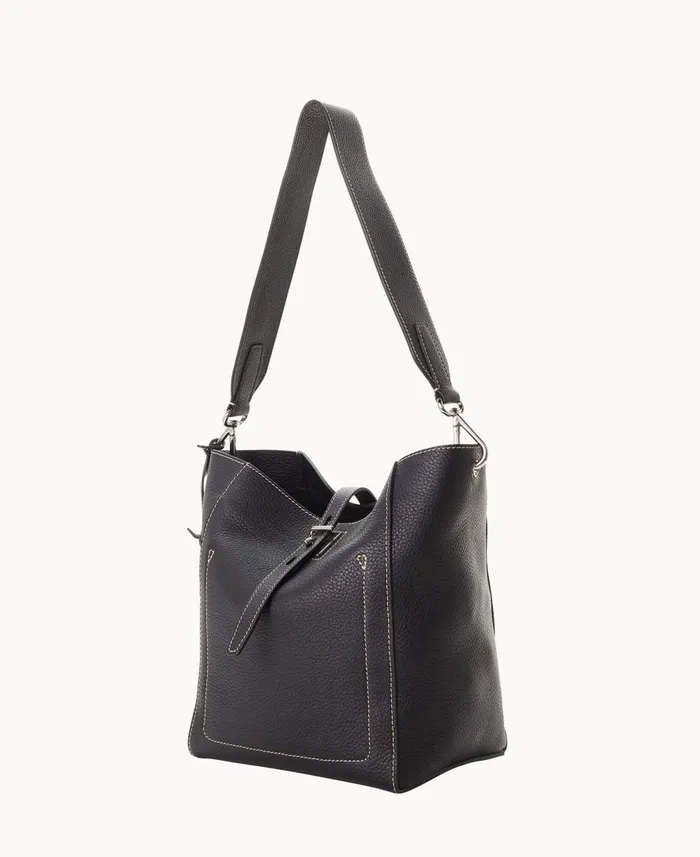 Woman Henrys Tulip Tote Black Dooney and Bourke Shoulder Bags Woman Henrys Tulip Tote Black Dooney and Bourke Shoulder Bags
