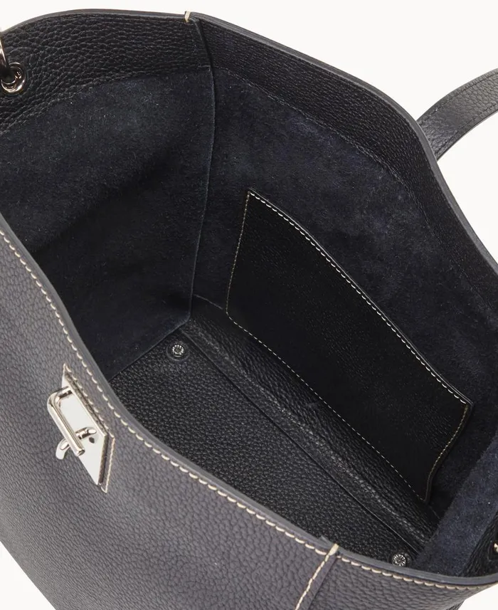 Woman Henrys Tulip Tote Black Dooney and Bourke Shoulder Bags Woman Henrys Tulip Tote Black Dooney and Bourke Shoulder Bags