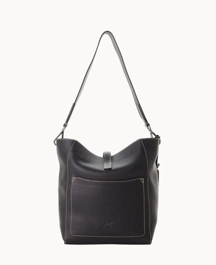 Woman Henrys Tulip Tote Black Dooney and Bourke Shoulder Bags Woman Henrys Tulip Tote Black Dooney and Bourke Shoulder Bags