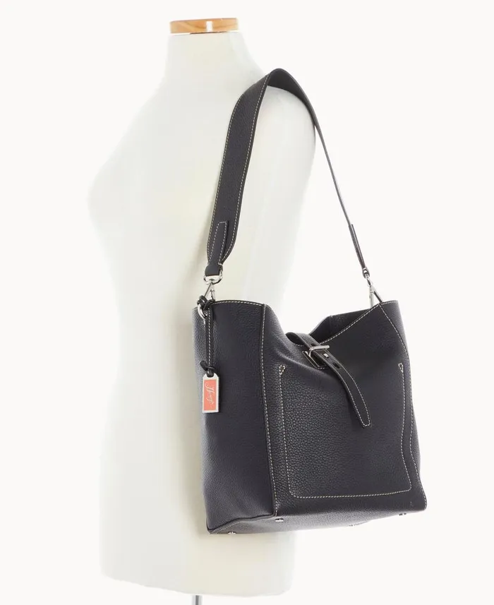 Woman Henrys Tulip Tote Black Dooney and Bourke Shoulder Bags Woman Henrys Tulip Tote Black Dooney and Bourke Shoulder Bags