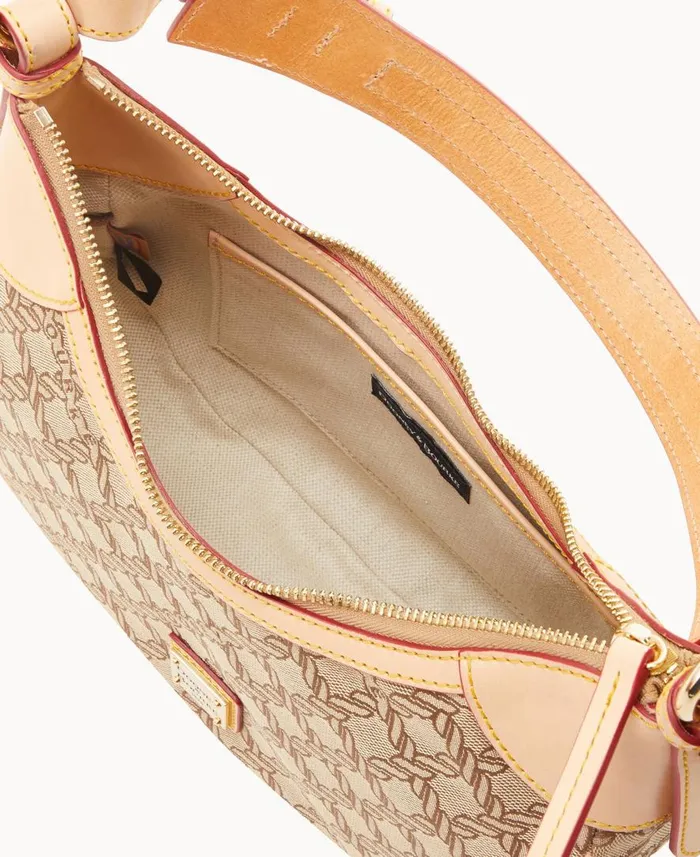 Woman Maritime Small Hobo Brown Dooney and Bourke Shoulder Bags Woman Maritime Small Hobo Brown Dooney and Bourke Shoulder Bags