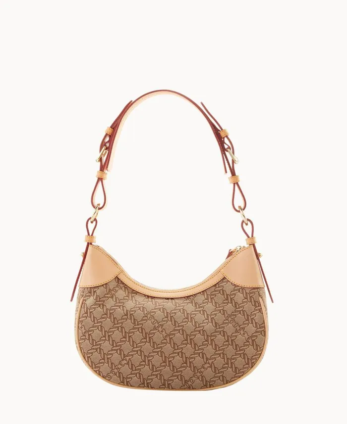 Woman Maritime Small Hobo Brown Dooney and Bourke Shoulder Bags Woman Maritime Small Hobo Brown Dooney and Bourke Shoulder Bags