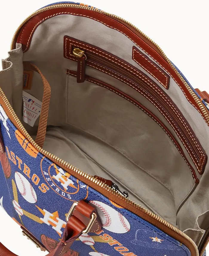 Woman MLB Astros Zip Zip Satchel Astros Dooney and Bourke Satchels Woman MLB Astros Zip Zip Satchel Astros Dooney and Bourke Satchels