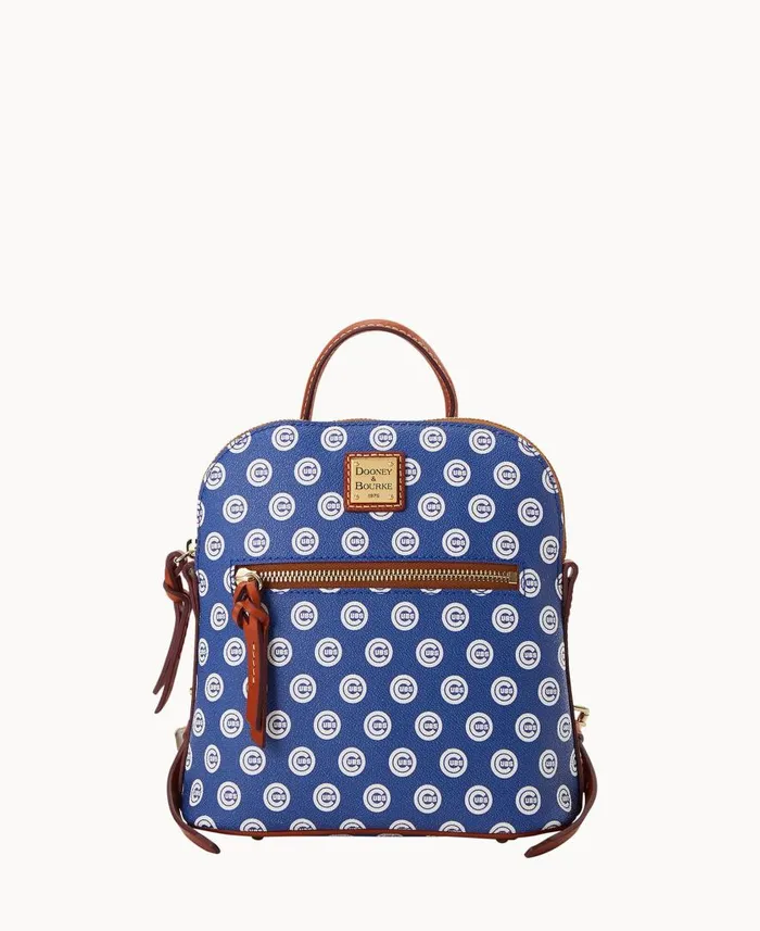 Woman MLB Cubs Small Backpack Cubs Dooney and Bourke Backpacks