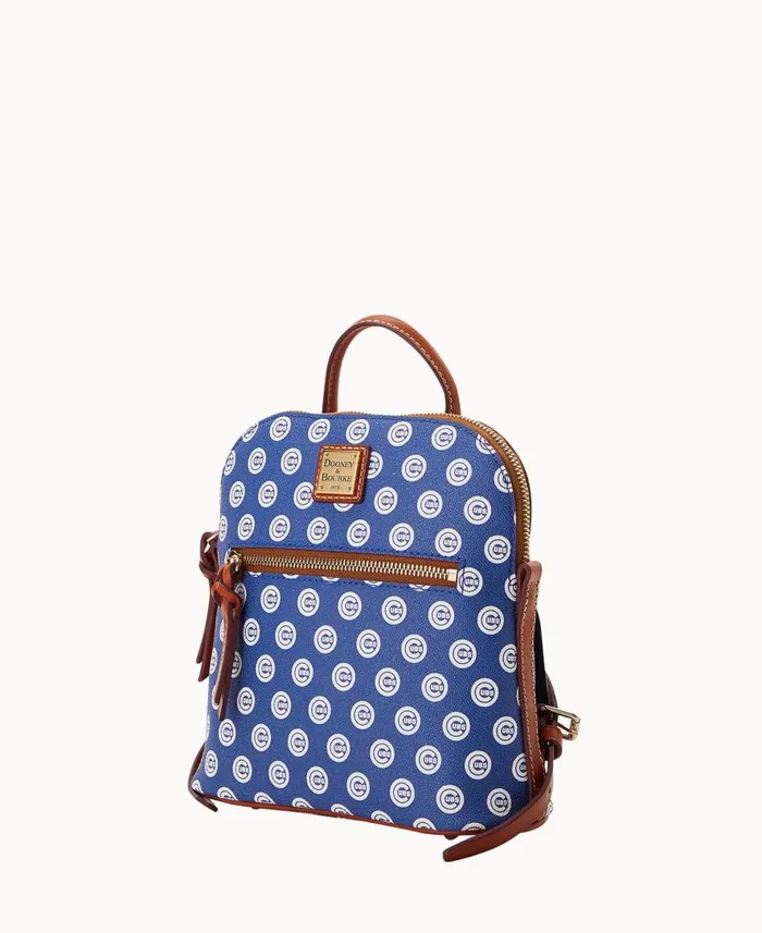 Woman MLB Cubs Small Backpack Cubs Dooney and Bourke Backpacks