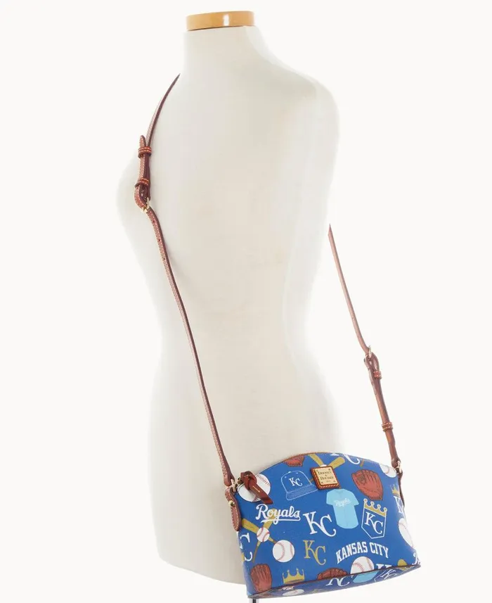 Woman MLB Royals Suki Crossbody Royals Dooney and Bourke Crossbodies Woman MLB Royals Suki Crossbody Royals Dooney and Bourke Crossbodies