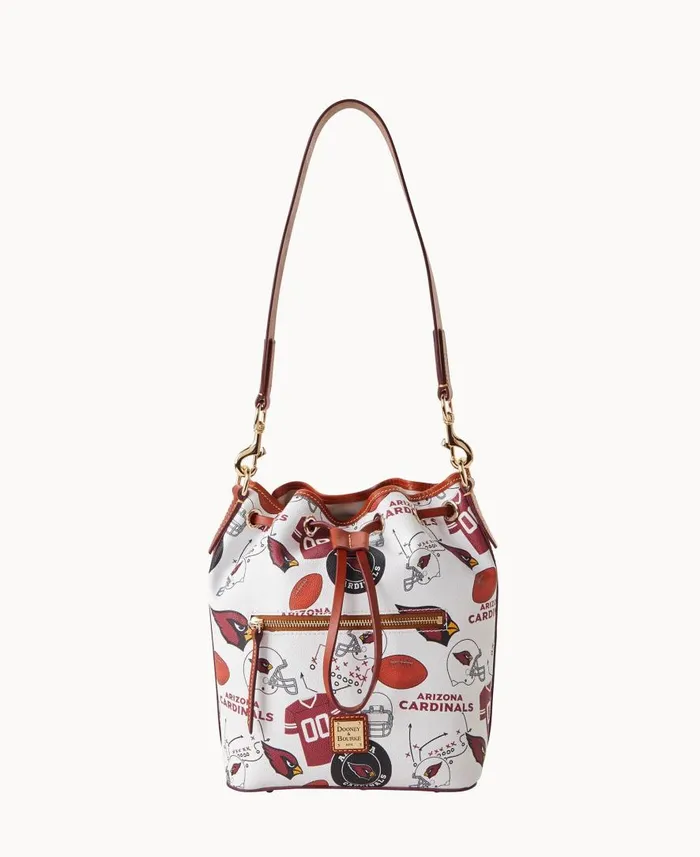 Woman NFL AZ Cardinals Drawstring Cardinals Dooney and Bourke Shoulder Bags