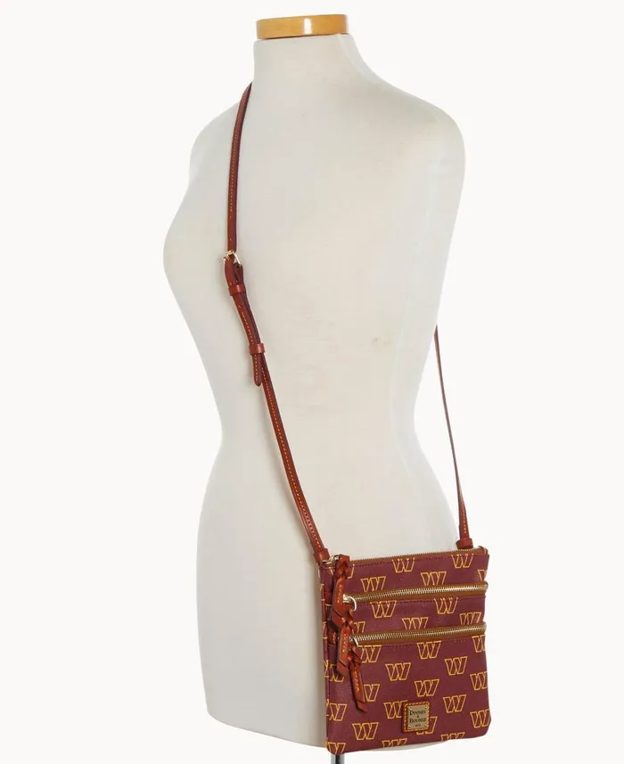 Woman NFL Commanders N S Triple Zip Crossbody Commanders Dooney and Bourke Crossbodies Woman NFL Commanders N S Triple Zip Crossbody Commanders Dooney and Bourke Crossbodies