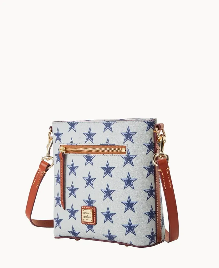 Woman NFL Cowboys Small Zip Crossbody Cowboys Dooney and Bourke Crossbodies Woman NFL Cowboys Small Zip Crossbody Cowboys Dooney and Bourke Crossbodies