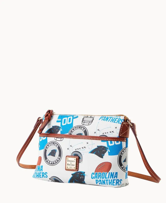 Woman NFL Panthers Ginger Crossbody Panthers Dooney and Bourke Crossbodies Woman NFL Panthers Ginger Crossbody Panthers Dooney and Bourke Crossbodies