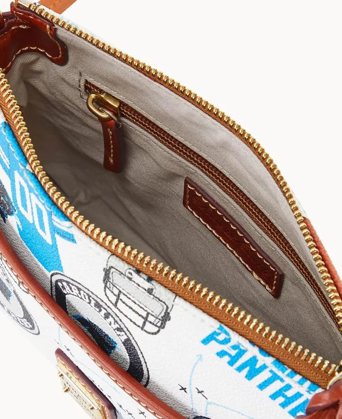 Woman NFL Panthers Ginger Crossbody Panthers Dooney and Bourke Crossbodies Woman NFL Panthers Ginger Crossbody Panthers Dooney and Bourke Crossbodies