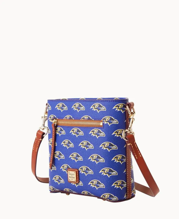 Woman NFL Ravens Small Zip Crossbody Ravens Dooney and Bourke Crossbodies Woman NFL Ravens Small Zip Crossbody Ravens Dooney and Bourke Crossbodies