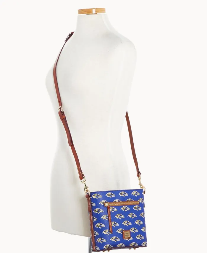 Woman NFL Ravens Small Zip Crossbody Ravens Dooney and Bourke Crossbodies Woman NFL Ravens Small Zip Crossbody Ravens Dooney and Bourke Crossbodies