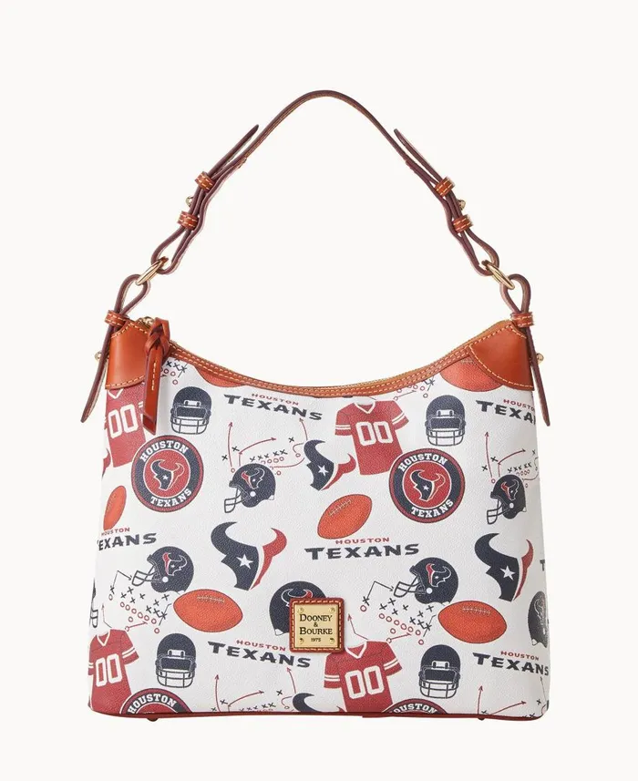 Woman NFL Texans Hobo Texans Dooney and Bourke Shoulder Bags