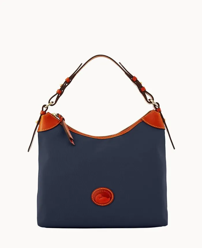 Woman Nylon Large Erica Navy Dooney and Bourke Shoulder Bags