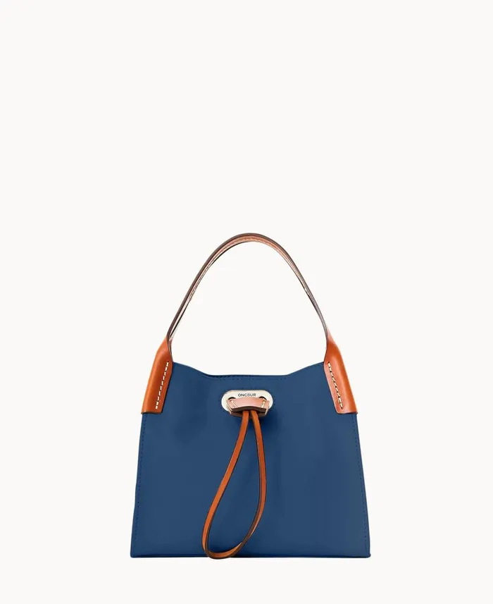 Woman Oncour Roux Polo Tiny Full Up Midnight Blue Dooney and Bourke Shoulder Bags