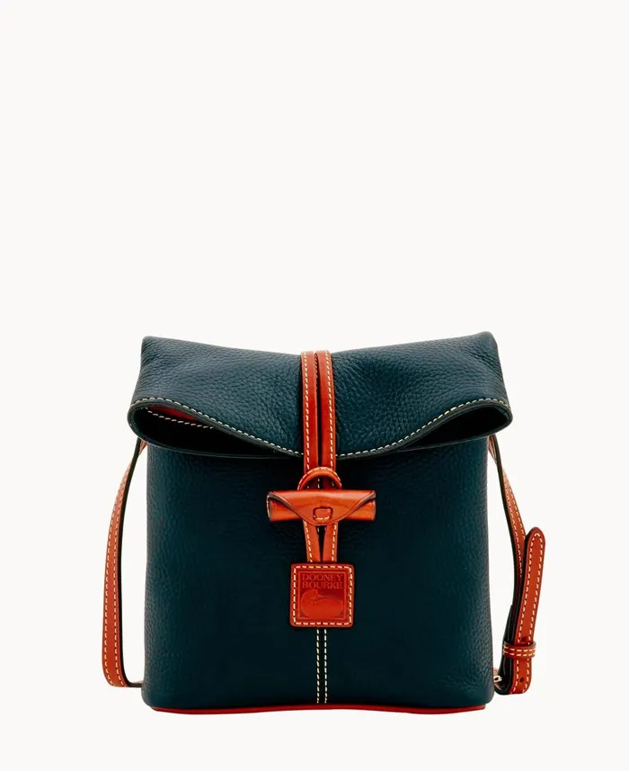 Woman Pebble Grain Toggle Crossbody Black Dooney and Bourke Crossbodies