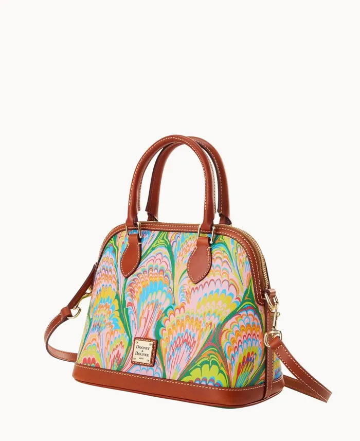 Woman Plumes Satchel Pink Dooney and Bourke Satchels Woman Plumes Satchel Pink Dooney and Bourke Satchels