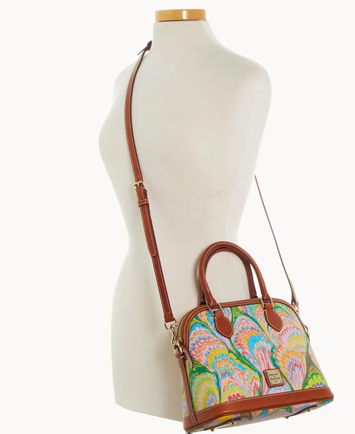 Woman Plumes Satchel Pink Dooney and Bourke Satchels Woman Plumes Satchel Pink Dooney and Bourke Satchels