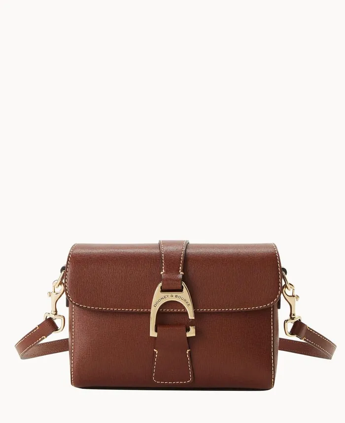 Woman Saffiano Kyra Bag Amber Dooney and Bourke Shoulder Bags