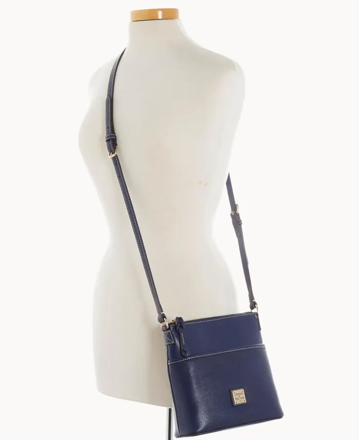 Woman Saffiano Small Everyday Crossbody Marine Dooney and Bourke Crossbodies