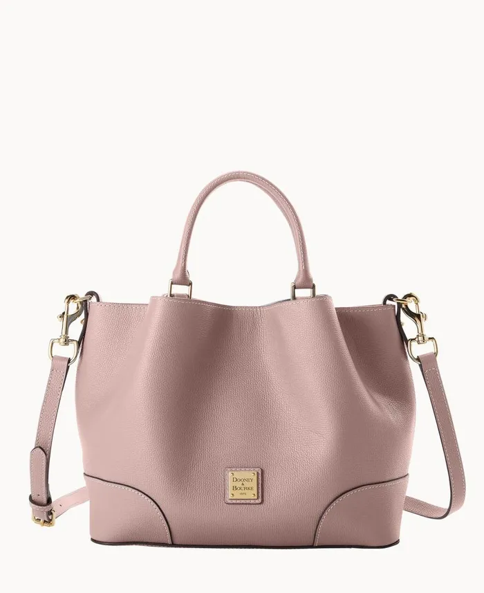 Woman Sorrento Barlow Mushroom Dooney and Bourke Satchels