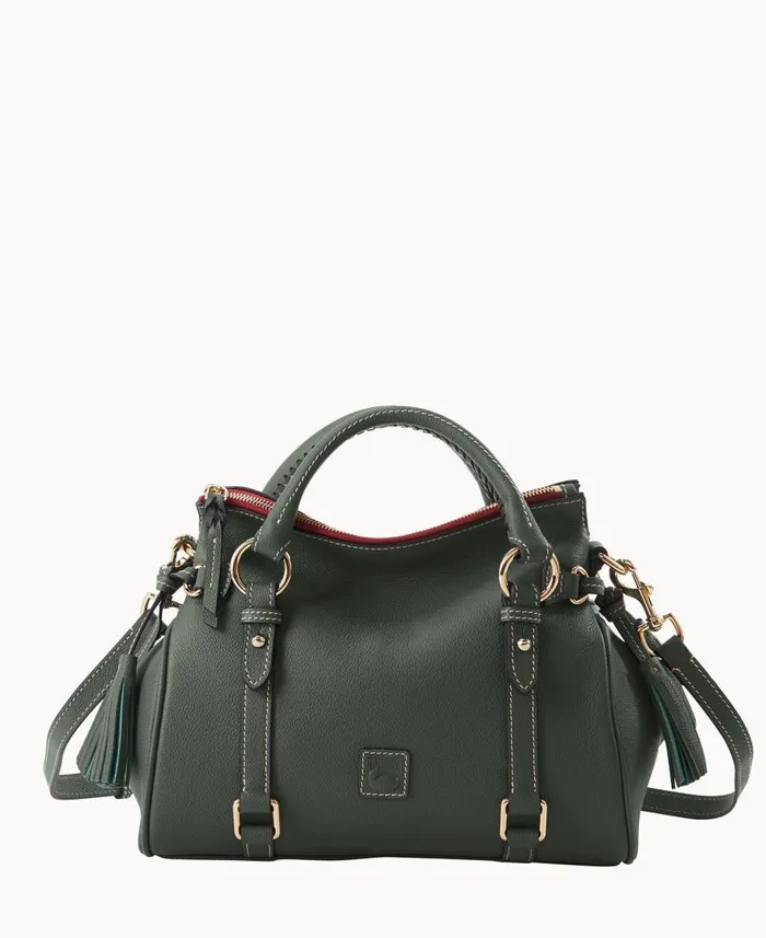 Woman Sorrento Satchel Green Dooney and Bourke Satchels