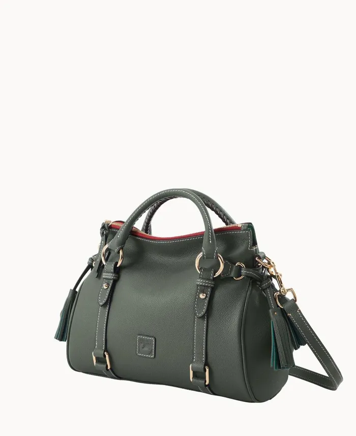 Woman Sorrento Satchel Green Dooney and Bourke Satchels Woman Sorrento Satchel Green Dooney and Bourke Satchels
