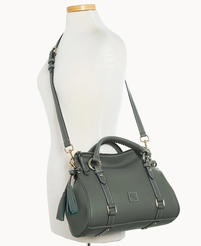 Woman Sorrento Satchel Green Dooney and Bourke Satchels Woman Sorrento Satchel Green Dooney and Bourke Satchels