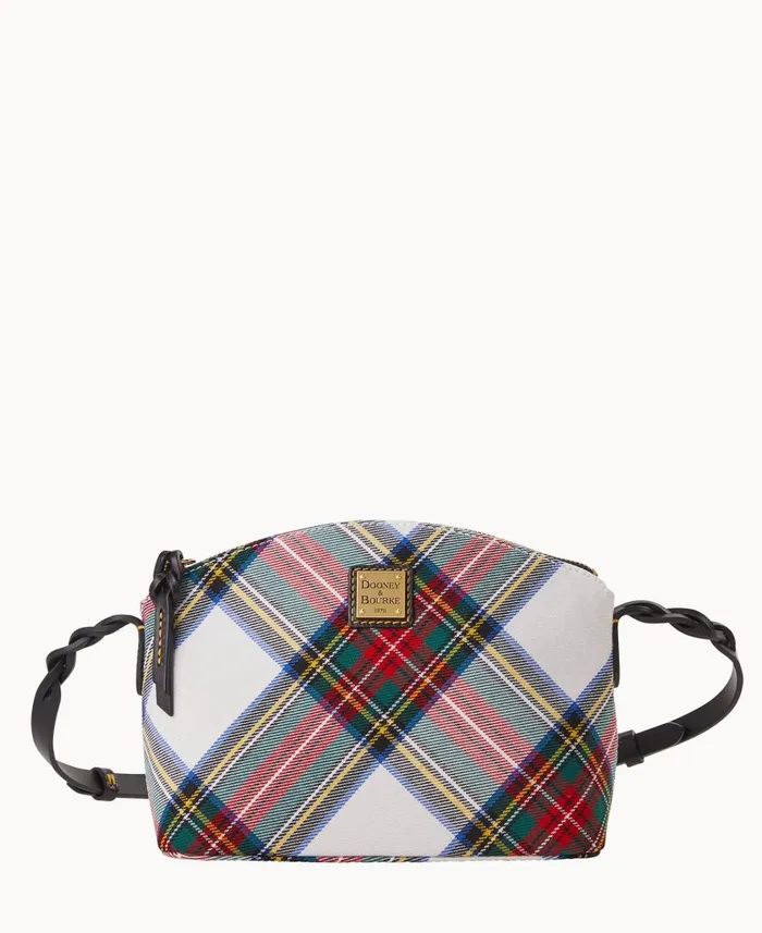 Woman Tartan Penny Crossbody White Dooney and Bourke Crossbodies