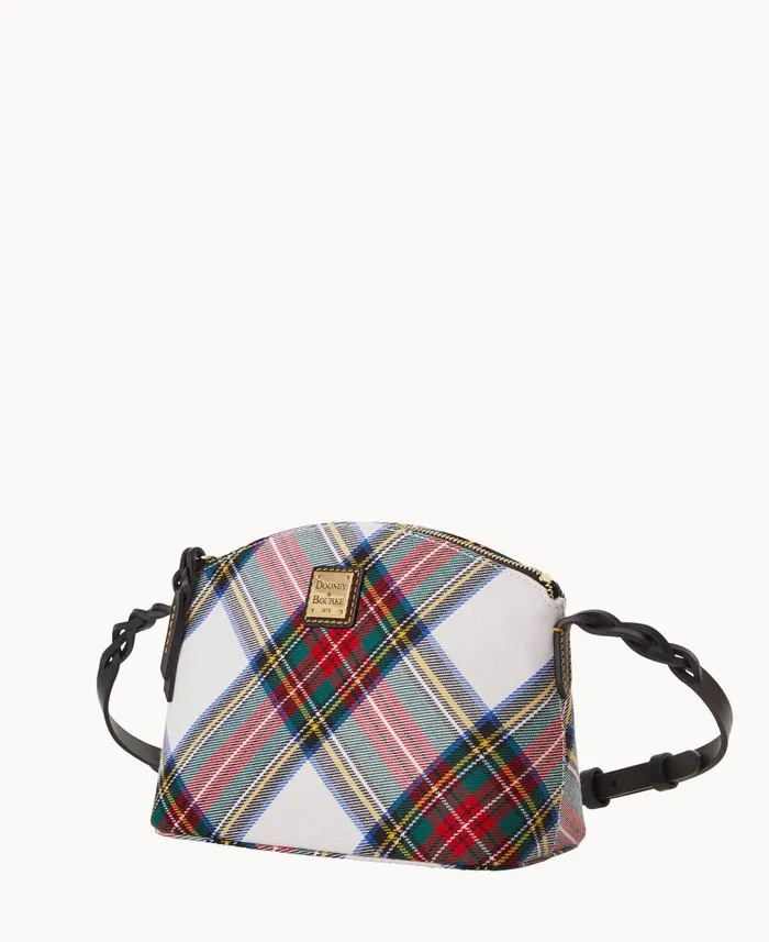 Woman Tartan Penny Crossbody White Dooney and Bourke Crossbodies Woman Tartan Penny Crossbody White Dooney and Bourke Crossbodies