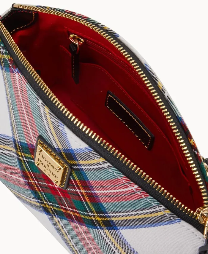 Woman Tartan Penny Crossbody White Dooney and Bourke Crossbodies Woman Tartan Penny Crossbody White Dooney and Bourke Crossbodies