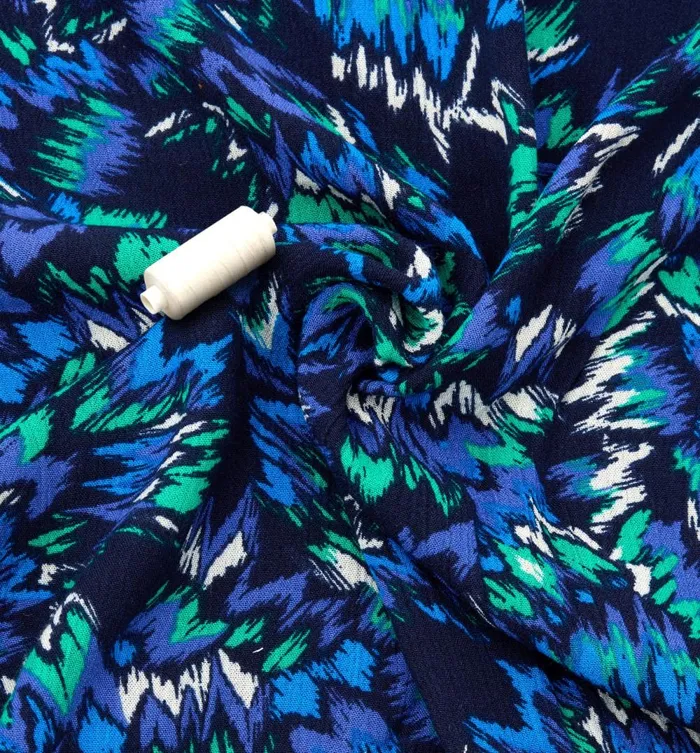 Women 2m Crinkle Viscose Fabric Cut 8211 Black Print Promod Fabric Cuts And Patterns Women 2m Crinkle Viscose Fabric Cut 8211 Black Print Promod Fabric Cuts And Patterns