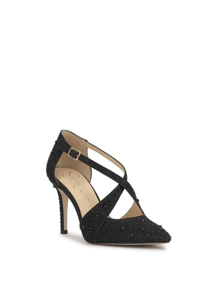 Women Accile High Heel In Black Jessica Simpson Pumps