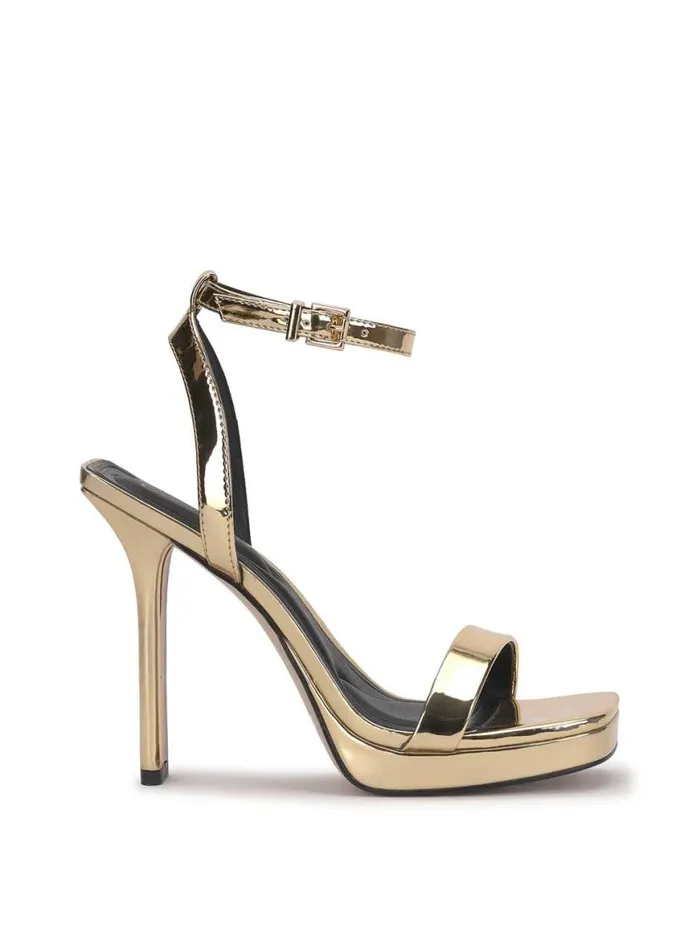 Women Adonia High Heel In Gold Jessica Simpson Sandals
