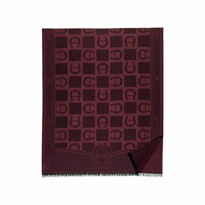 Women Aigner Foulards Lorena Logo Stole
