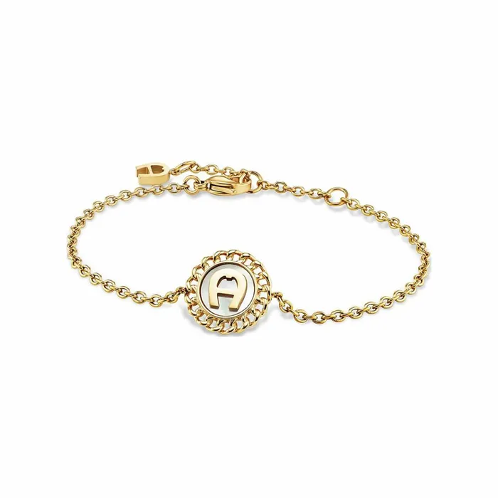 Women Aigner Jewelry Bracelet With Logo And Mother Of Pearl